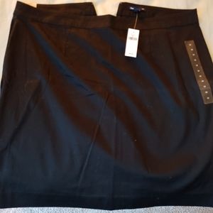 Gap Black pencil shirt